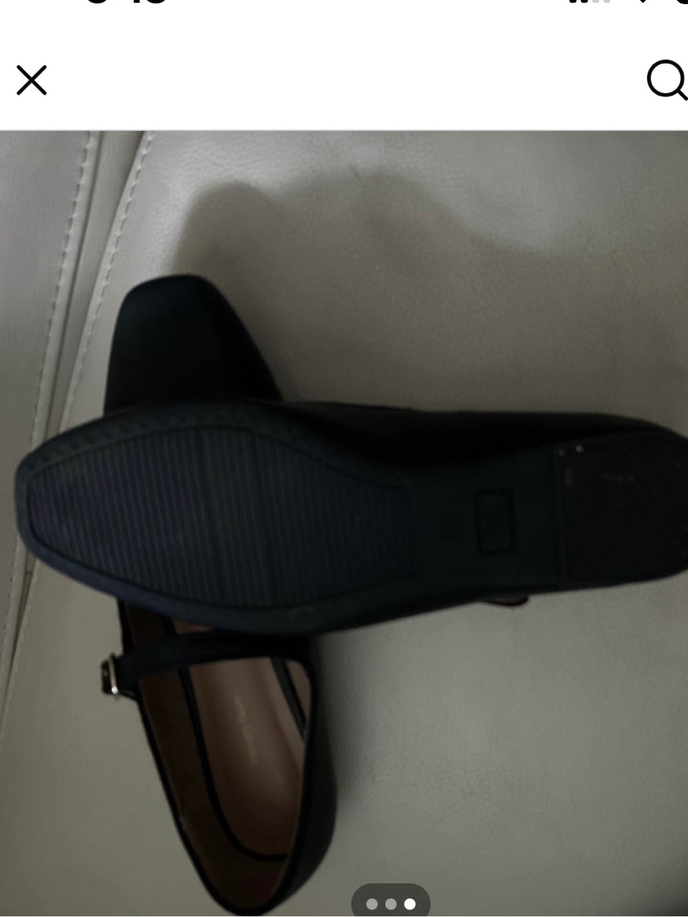 Black Mary Jane Flats - Size 8.5 - Picture 2 of 2